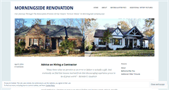 Desktop Screenshot of morningsiderenovation.com